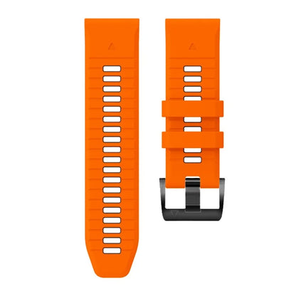 For Garmin Fenix 7X Pro / Fenix 7X Dual-Colors Sport Strap Silicone Breathable Wristband