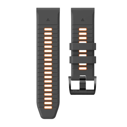 For Garmin Fenix 7 Pro / Fenix 7 Silicone Watch Bands Dual-Color Replacement Strap