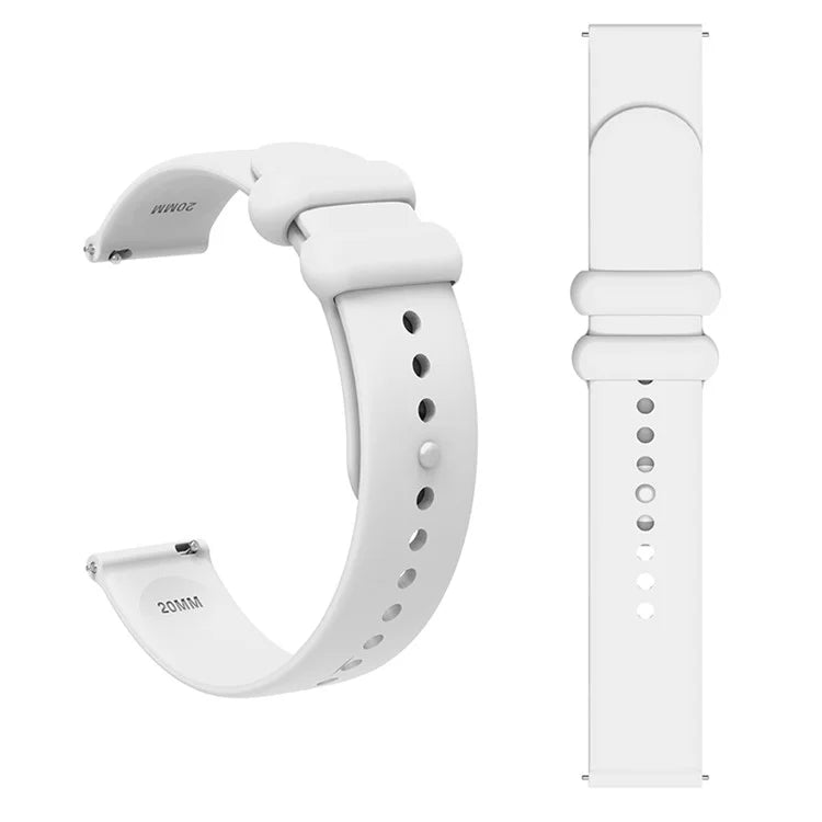 For Garmin Venu 3S / Forerunner 265S Watch Strap 18mm Silicone Replacement Watch Bands