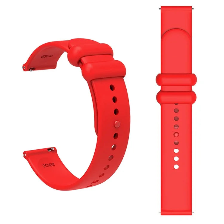 For Garmin Venu 3S / Forerunner 265S Watch Strap 18mm Silicone Replacement Watch Bands