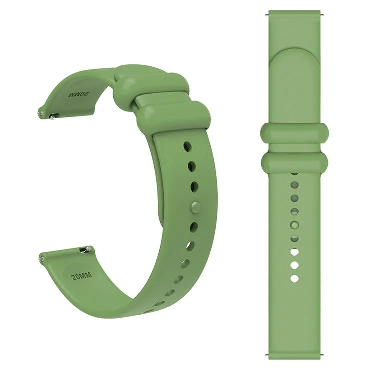 For Garmin Venu 3S / Forerunner 265S Watch Strap 18mm Silicone Replacement Watch Bands