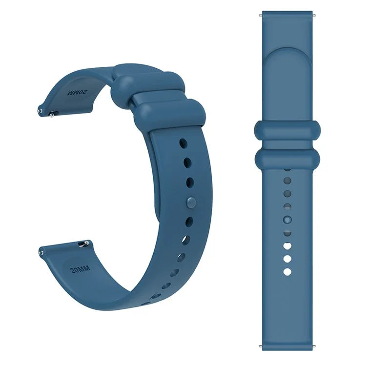 For Garmin Venu 3S / Forerunner 265S Watch Strap 18mm Silicone Replacement Watch Bands