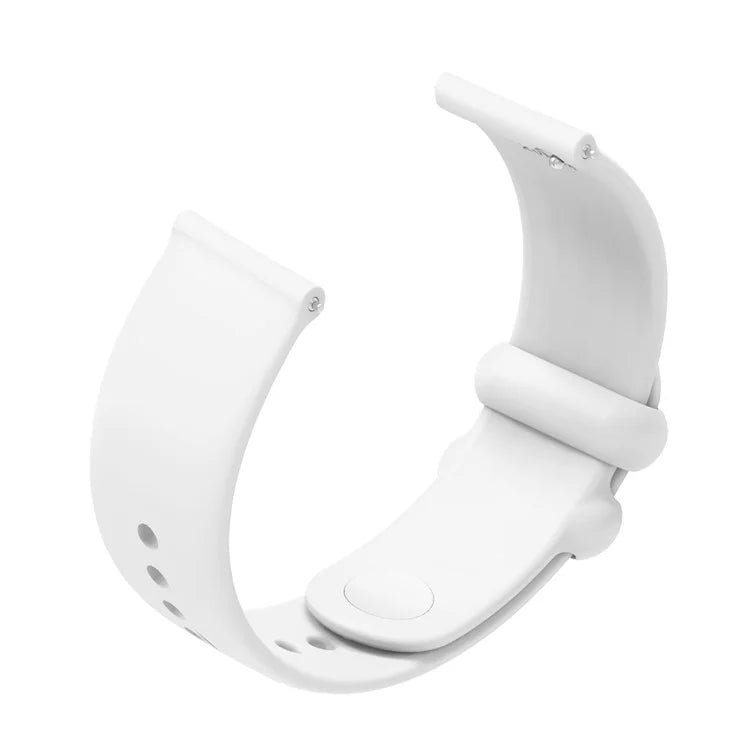 For Samsung Gear S3 / Huami Amazfit Pace Sport Band 22mm Waterproof Silicone Strap
