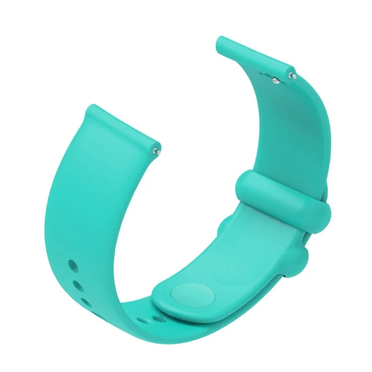 For Samsung Gear S3 / Huami Amazfit Pace Sport Band 22mm Waterproof Silicone Strap