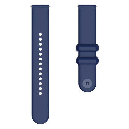 For Samsung Gear S3 / Huami Amazfit Pace Sport Band 22mm Waterproof Silicone Strap