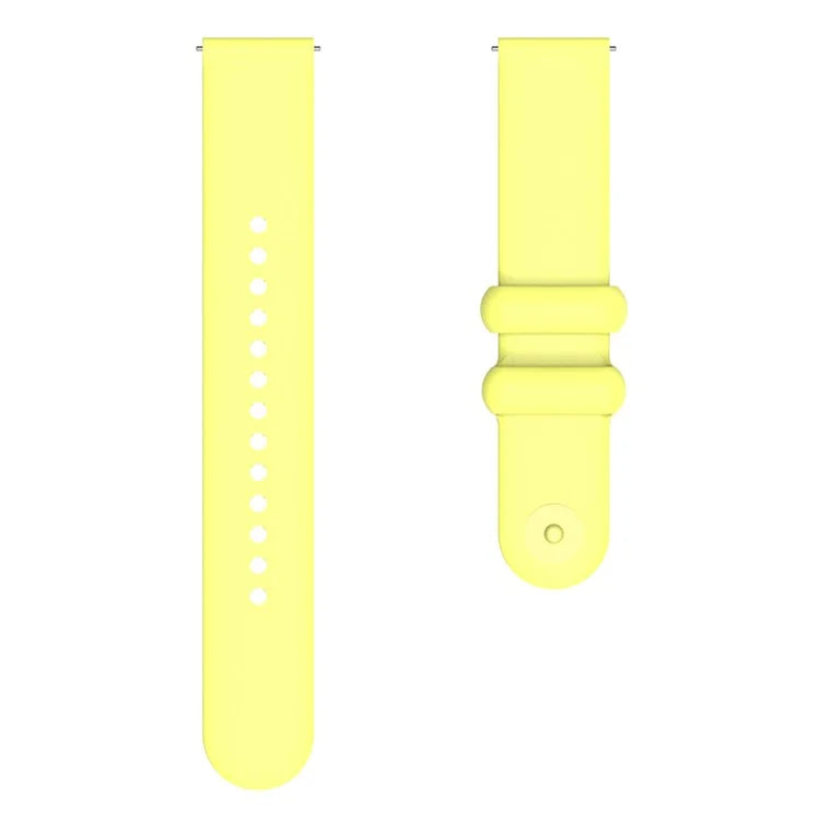 For Samsung Gear S3 / Huami Amazfit Pace Sport Band 22mm Waterproof Silicone Strap