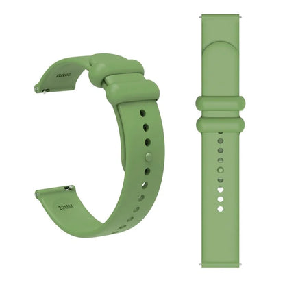 For Samsung Gear S3 / Huami Amazfit Pace Sport Band 22mm Waterproof Silicone Strap