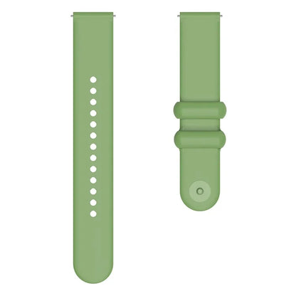 For Samsung Gear S3 / Huami Amazfit Pace Sport Band 22mm Waterproof Silicone Strap