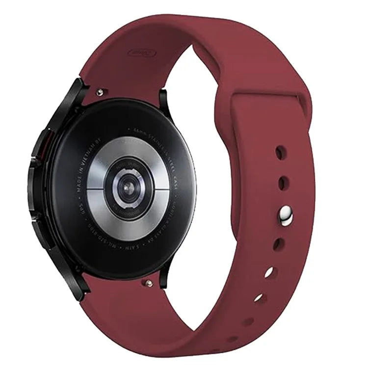 KALEBOL KLB-DKGJ-001 For Samsung Galaxy Watch6 / Watch6 Classic / Watch5 Silicone Watch Band Adjustable Strap