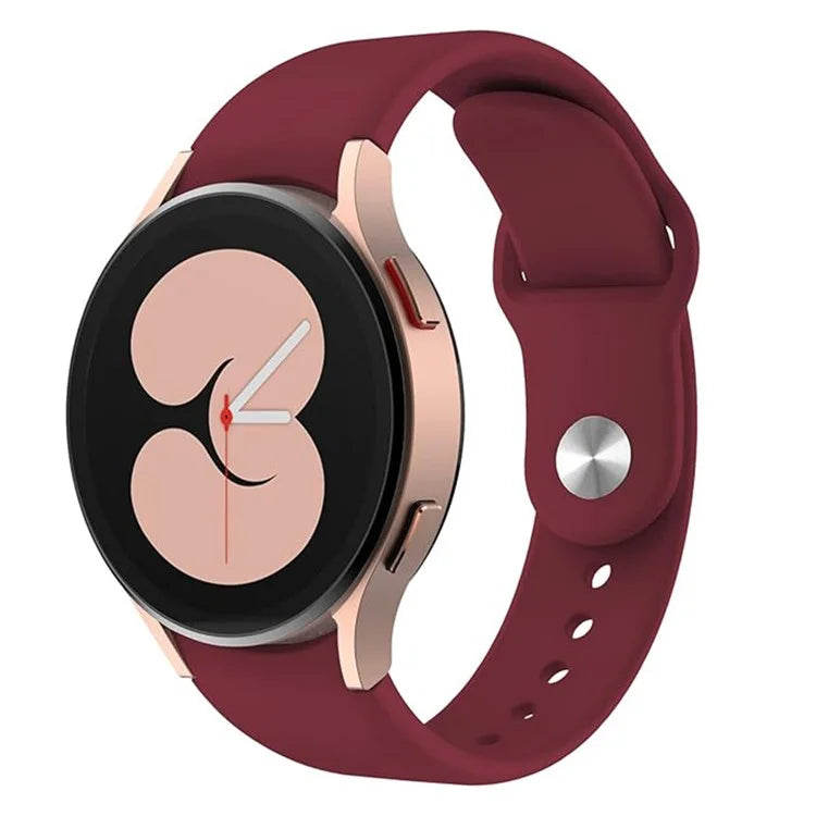 KALEBOL KLB-DKGJ-001 For Samsung Galaxy Watch6 / Watch6 Classic / Watch5 Silicone Watch Band Adjustable Strap