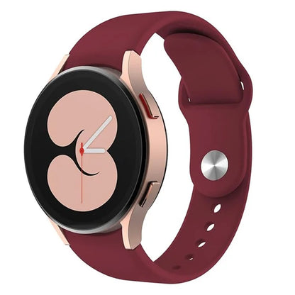 KALEBOL KLB-DKGJ-001 For Samsung Galaxy Watch6 / Watch6 Classic / Watch5 Silicone Watch Band Adjustable Strap