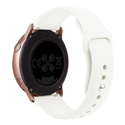 KALEBOL KLB-DKGJ-001 For Samsung Galaxy Watch6 Classic 47mm 43mm Watch Band 20mm Silicone Strap