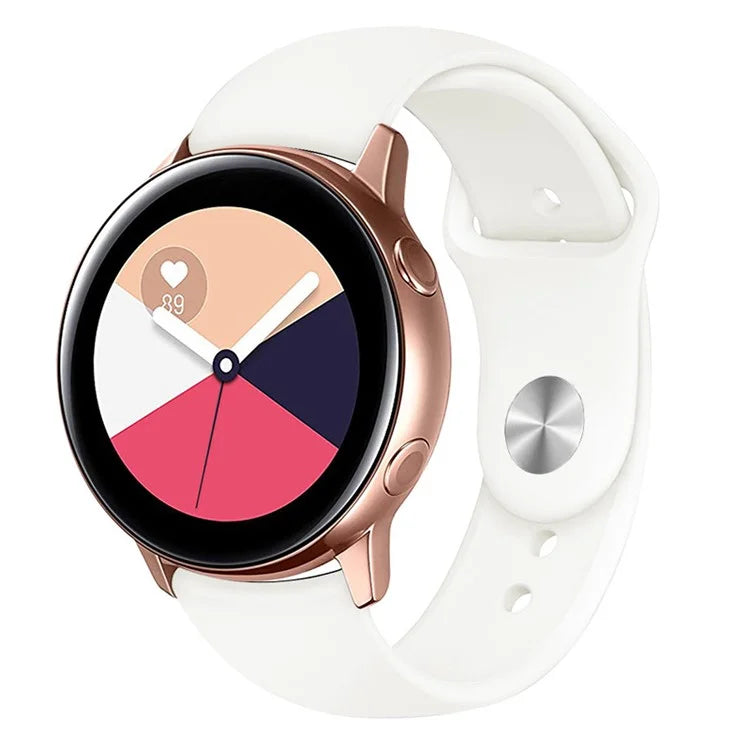 KALEBOL KLB-DKGJ-001 For Samsung Galaxy Watch6 Classic 47mm 43mm Watch Band 20mm Silicone Strap