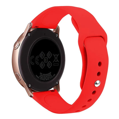 KALEBOL KLB-DKGJ-001 For Samsung Galaxy Watch6 Classic 47mm 43mm Watch Band 20mm Silicone Strap