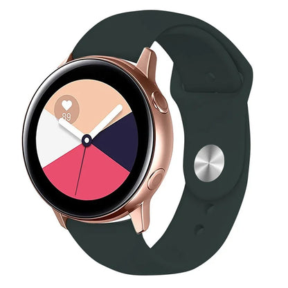 KALEBOL KLB-DKGJ-001 For Samsung Galaxy Watch6 Classic 47mm 43mm Watch Band 20mm Silicone Strap