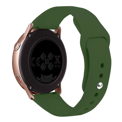 KALEBOL KLB-DKGJ-001 For Samsung Galaxy Watch6 Classic 47mm 43mm Watch Band 20mm Silicone Strap