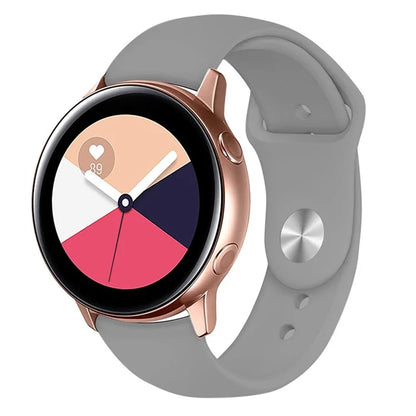 KALEBOL KLB-DKGJ-001 For Samsung Galaxy Watch6 Classic 47mm 43mm Watch Band 20mm Silicone Strap