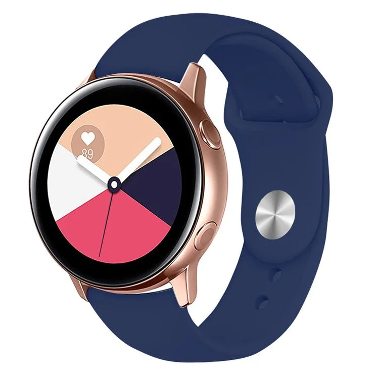KALEBOL KLB-DKGJ-001 For Samsung Galaxy Watch6 Classic 47mm 43mm Watch Band 20mm Silicone Strap