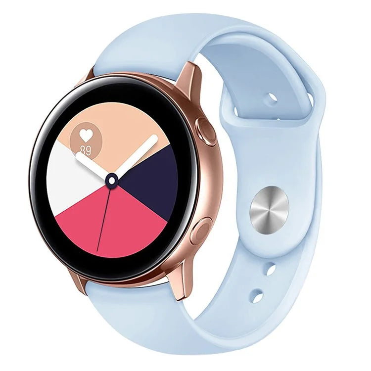 KALEBOL KLB-DKGJ-001 For Samsung Galaxy Watch6 Classic 47mm 43mm Watch Band 20mm Silicone Strap
