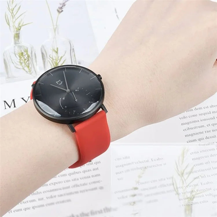 KALEBOL KLB-DKGJ-001 For Samsung Galaxy Watch6 Classic 47mm 43mm Watch Band 20mm Silicone Strap