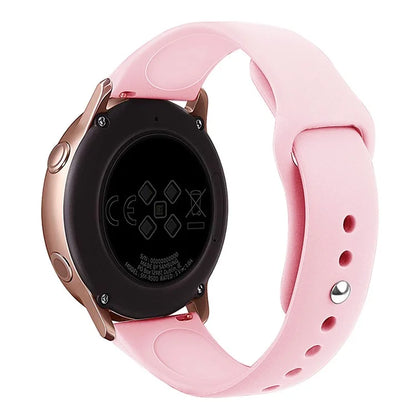 KALEBOL KLB-DKGJ-001 For Huawei Watch GT 4 41mm / Garmin Venu 3S 18mm Silicone Band Watch Strap