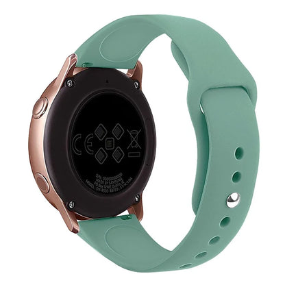 KALEBOL KLB-DKGJ-001 For Huawei Watch GT 4 41mm / Garmin Venu 3S 18mm Silicone Band Watch Strap