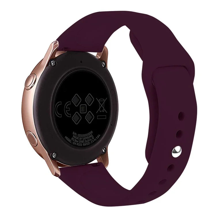 KALEBOL KLB-DKGJ-001 For Samsung Galaxy Watch3 45mm / Garmin Venu 3 Watch Strap 22mm Silicone Band