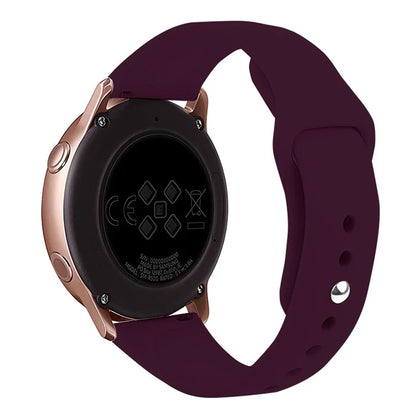 KALEBOL KLB-DKGJ-001 For Samsung Galaxy Watch3 45mm / Garmin Venu 3 Watch Strap 22mm Silicone Band