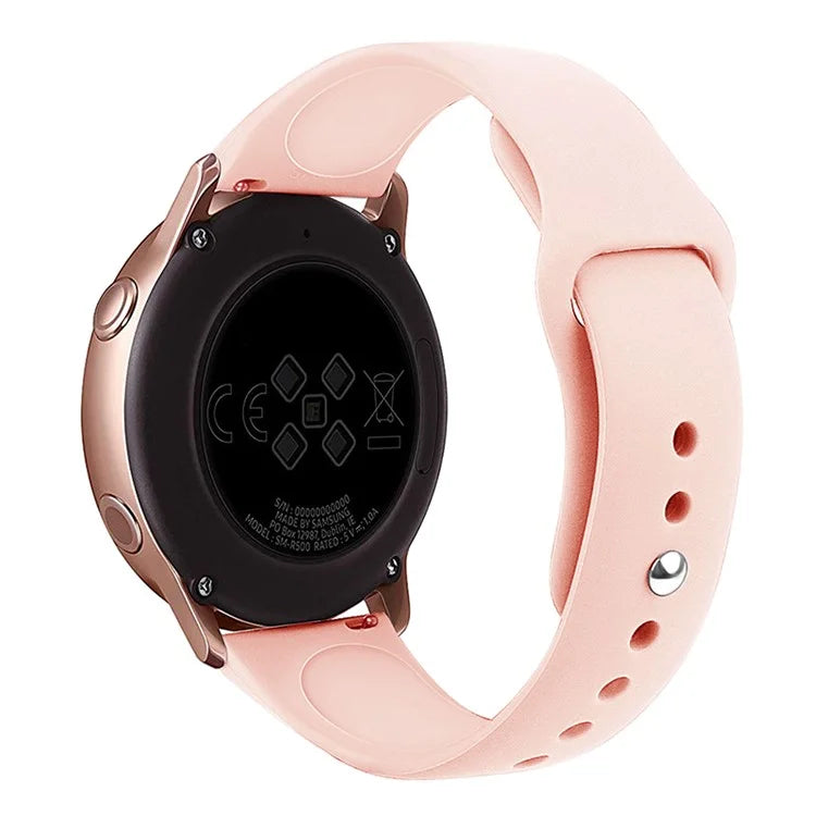 KALEBOL KLB-DKGJ-001 For Samsung Galaxy Watch3 45mm / Garmin Venu 3 Watch Strap 22mm Silicone Band