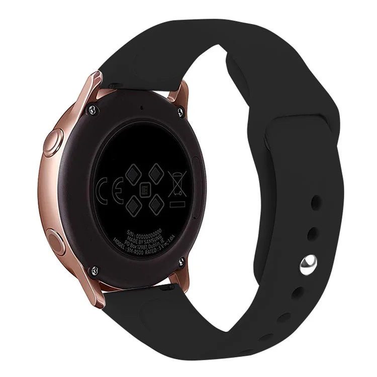 KALEBOL KLB-DKGJ-001 For Samsung Galaxy Watch3 45mm / Garmin Venu 3 Watch Strap 22mm Silicone Band