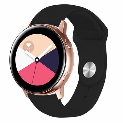 KALEBOL KLB-DKGJ-001 For Samsung Galaxy Watch3 45mm / Garmin Venu 3 Watch Strap 22mm Silicone Band