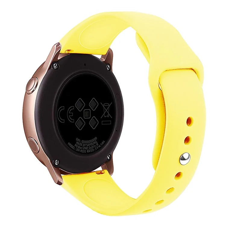 KALEBOL KLB-DKGJ-001 For Samsung Galaxy Watch3 45mm / Garmin Venu 3 Watch Strap 22mm Silicone Band