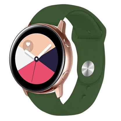 KALEBOL KLB-DKGJ-001 For Samsung Galaxy Watch3 45mm / Garmin Venu 3 Watch Strap 22mm Silicone Band