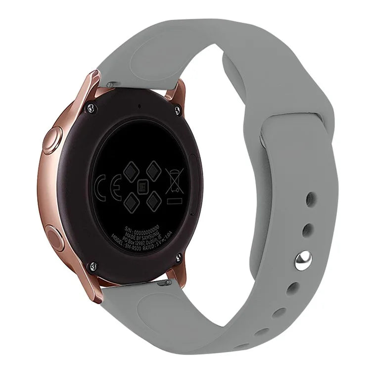 KALEBOL KLB-DKGJ-001 For Samsung Galaxy Watch3 45mm / Garmin Venu 3 Watch Strap 22mm Silicone Band