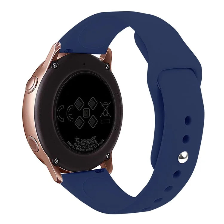 KALEBOL KLB-DKGJ-001 For Samsung Galaxy Watch3 45mm / Garmin Venu 3 Watch Strap 22mm Silicone Band