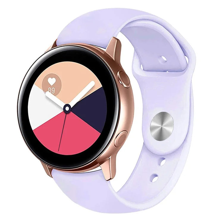 KALEBOL KLB-DKGJ-001 For Samsung Galaxy Watch3 45mm / Garmin Venu 3 Watch Strap 22mm Silicone Band