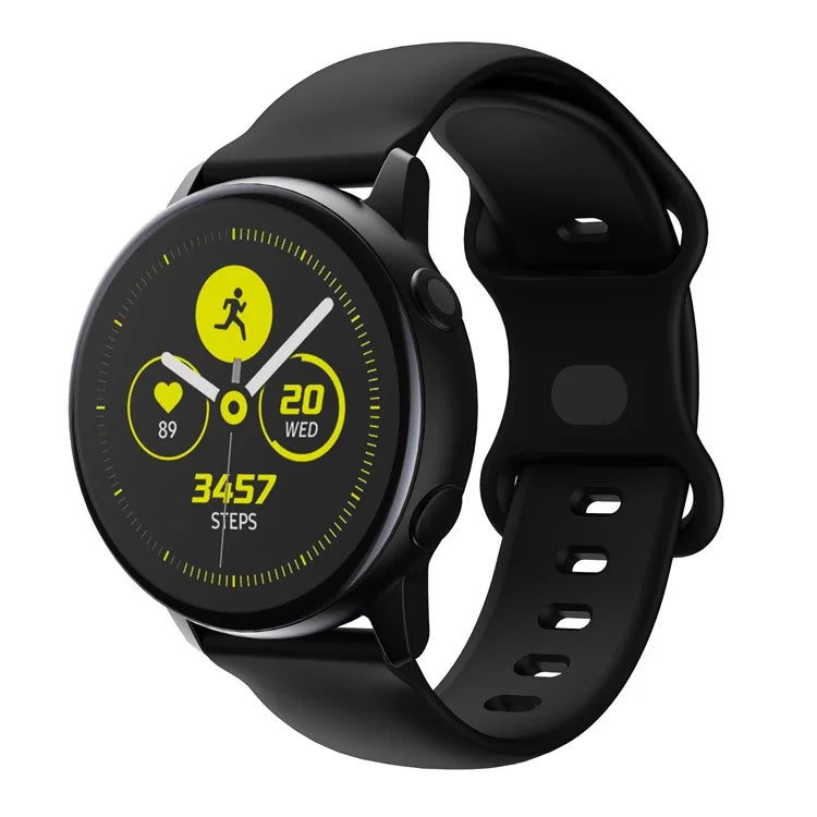 KALEBOL KLB-HDKGJ-001 For Samsung Galaxy Watch6 Classic 43mm / 47mm Watch Band 20mm Silicone Strap