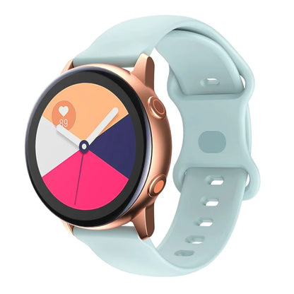 KALEBOL KLB-HDKGJ-001 For Samsung Galaxy Watch6 Classic 43mm / 47mm Watch Band 20mm Silicone Strap