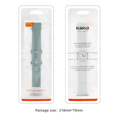 KALEBOL KLB-HDKGJ-001 For Samsung Galaxy Watch6 Classic 43mm / 47mm Watch Band 20mm Silicone Strap