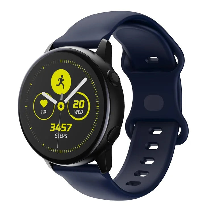 KALEBOL KLB-HDKGJ-001 For Samsung Galaxy Watch6 Classic 43mm / 47mm Watch Band 20mm Silicone Strap