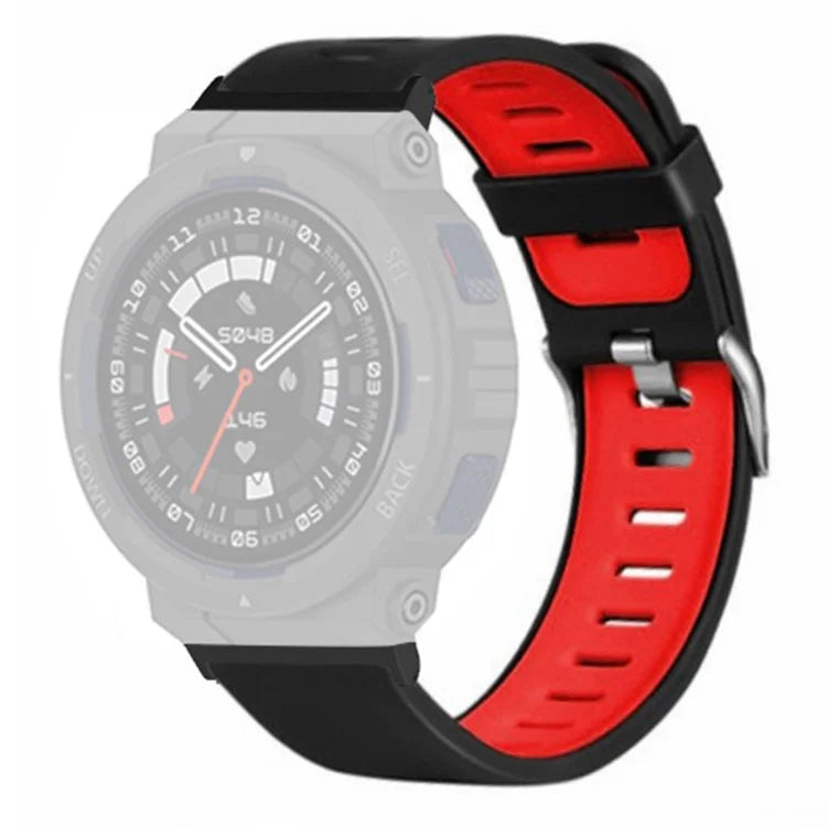 For Huami Amazfit Active Edge A2212 Wrist Band Replacement Dual Color Watch Strap