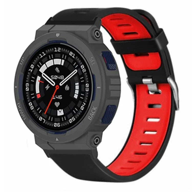 For Huami Amazfit Active Edge A2212 Wrist Band Replacement Dual Color Watch Strap