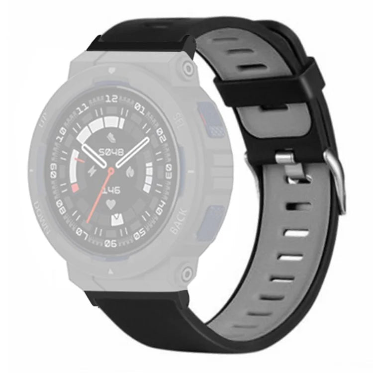 For Huami Amazfit Active Edge A2212 Wrist Band Replacement Dual Color Watch Strap