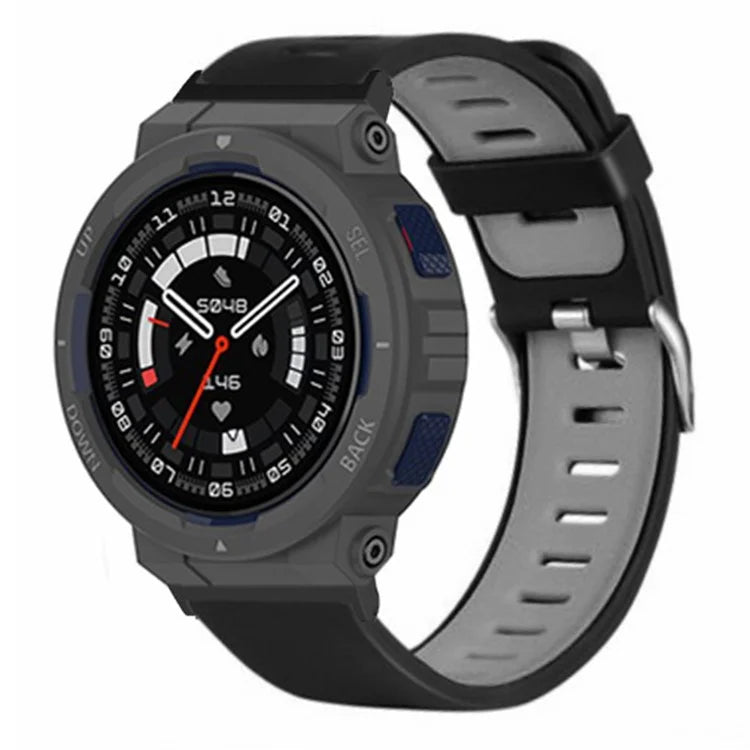 For Huami Amazfit Active Edge A2212 Wrist Band Replacement Dual Color Watch Strap