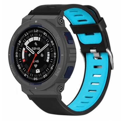 For Huami Amazfit Active Edge A2212 Wrist Band Replacement Dual Color Watch Strap