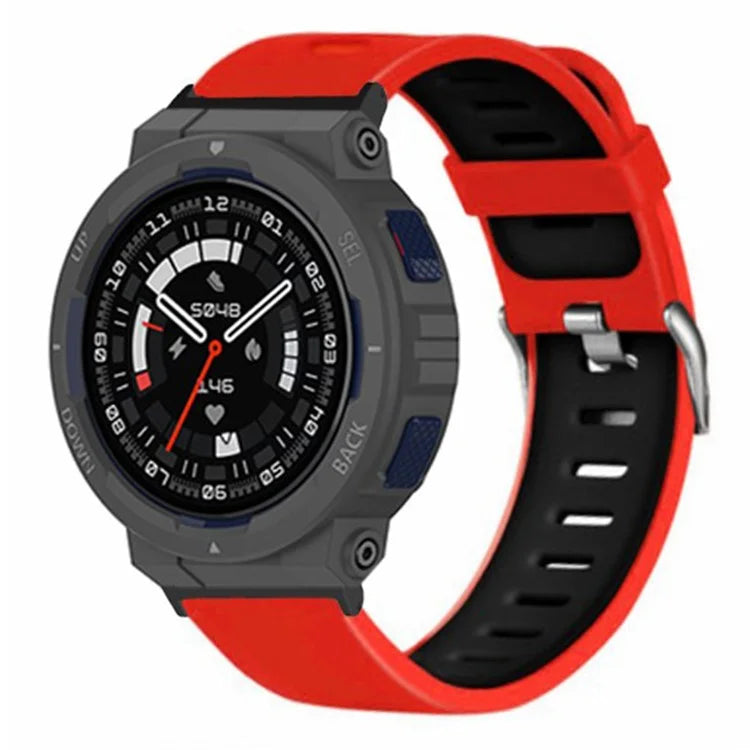 For Huami Amazfit Active Edge A2212 Wrist Band Replacement Dual Color Watch Strap