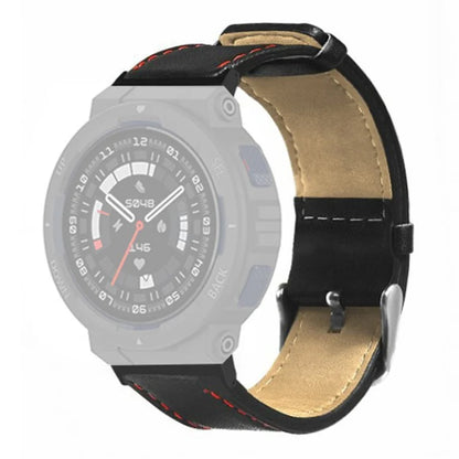 For Huami Amazfit Active Edge A2212 Watch Strap Cow Leather Replacement Wrist Band