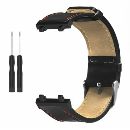 For Huami Amazfit Active Edge A2212 Watch Strap Cow Leather Replacement Wrist Band