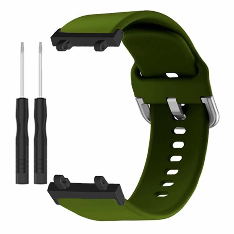 For Huami Amazfit Active Edge A2212 Watch Strap Silicone Breathable Watch Band Replacement