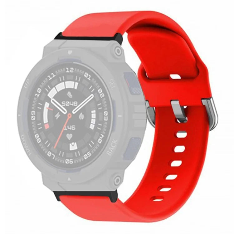 For Huami Amazfit Active Edge A2212 Watch Strap Silicone Breathable Watch Band Replacement